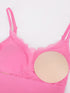 Well-in Vogue Seamless lace Cami Waist Abdomen Shaping Thong Bodysuit